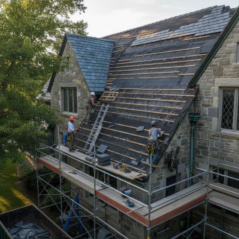Benefits Of Natural Slate Roof Replacement For Historic And Luxury Homes